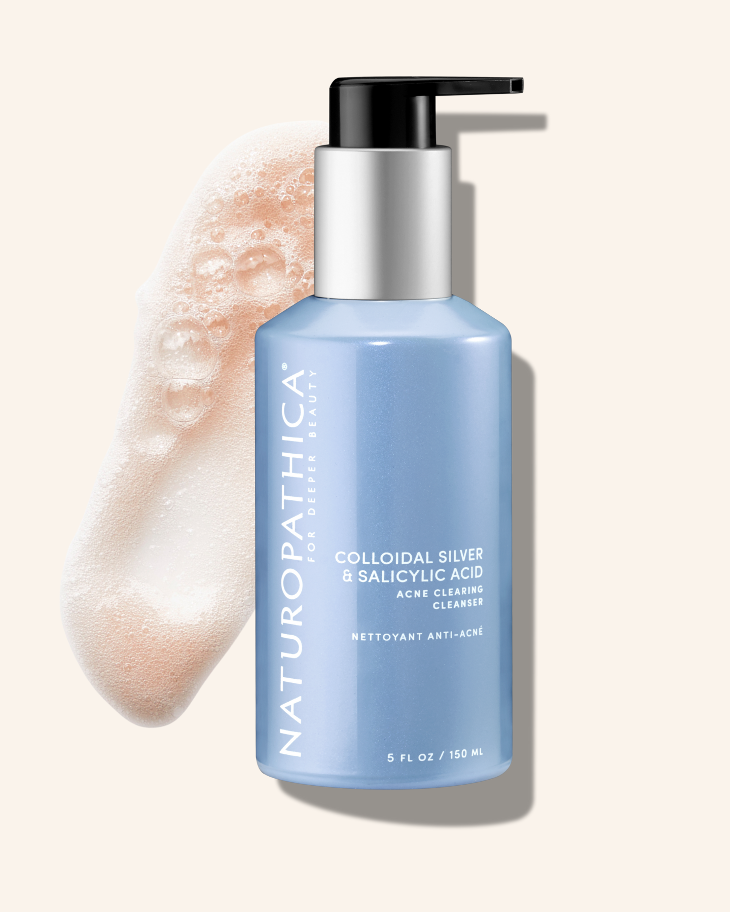 Naturopathica Collodial Silver & Salicylic Acid Acne Cleanser