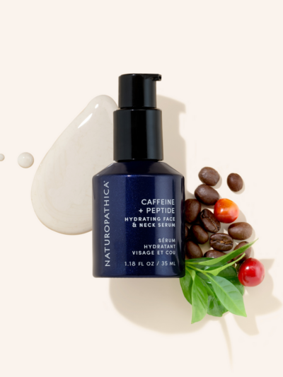 Naturopathica Caffeine & Peptide Hydrating Face & Neck Serum